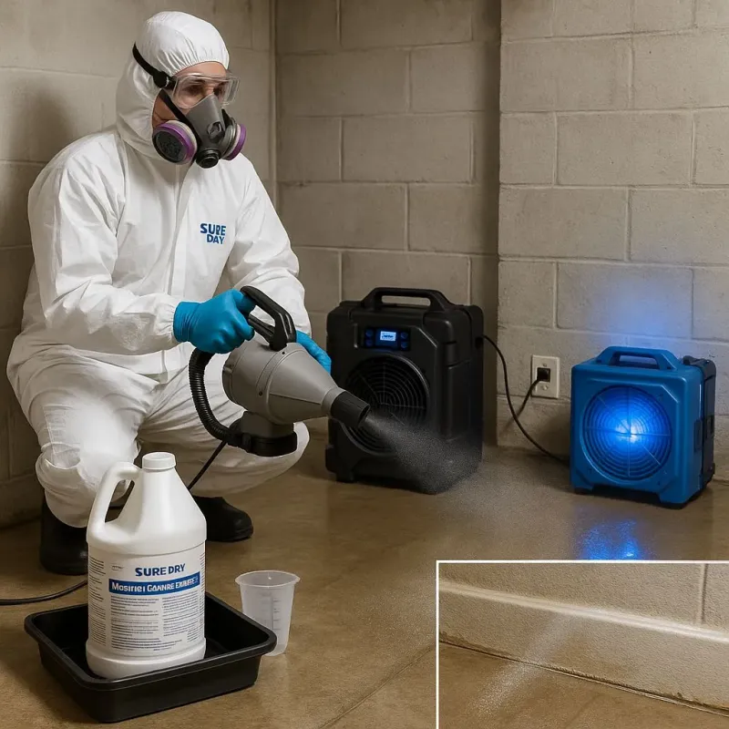 Sanitization and Odor Removal process in Delta, UT